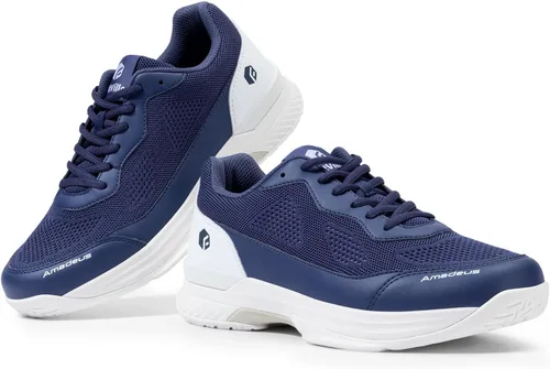 Miniatura 6 de FitVille Wide Pickleball Shoes for Men Tennis Shoes Sneakers for All Court Racquetball Athletic Shoes for Racquet Sport Arch Support & Wide Toe Box