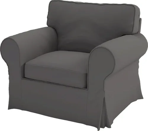 Miniatura 18 de Funda de repuesto para silla Ektorp de algodón, hecha a medida, compatible con la funda de sillón Ektorp de IKEA, el juego de fundas solo se ajusta