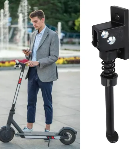 Miniatura 2 de VBESTLIFE Scooter eléctrico Kickstand aleación de aluminio Scooter eléctrico soporte de estacionamiento mochilas para scooter eléctrico piezas