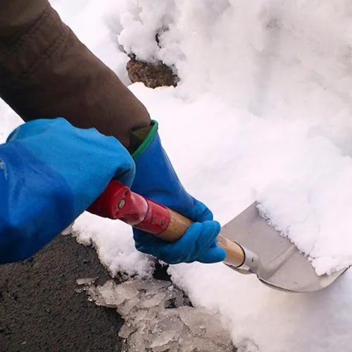 Miniatura 6 de SHOWA TEMRES 282 - Guantes de trabajo de invierno impermeables con aislamiento, revestimiento de poliuretano transpirable, forro polar térmico, alto