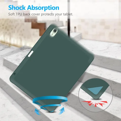 Miniatura 8 de Fintie SlimShell - Funda para iPad Air de 11 pulgadas, M3 (2025) / M2 (2024), iPad Air de 5ª (2022) / 4ª generación (2020) de 10.9 pulgadas, Verde