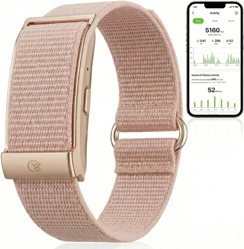 Miniatura 8 de Pulsera inteligente, rastreador de salud y fitness, monitor de corazón 24/7 y rastreador de sueño, pulsera multideporte con aplicación gratuita Negro