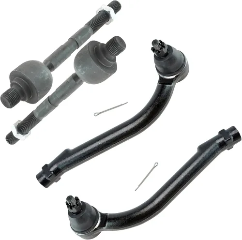 Miniatura 161 de TRQ Juego de barras de acoplamiento delanteras interiores y exteriores de 4 piezas compatible con Jeep Cherokee 1991-2001 y Comanche 91-92
