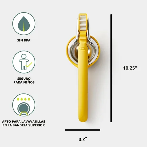Miniatura 2 de Exprimidor de cítricos Chef'n FreshForce, Lemon Amarillo