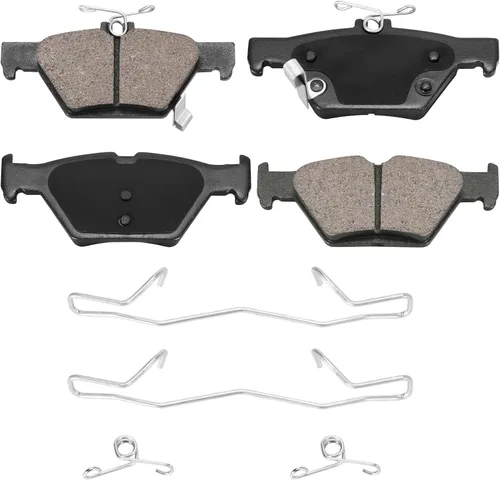 Miniatura 10 de Pastillas de freno traseras de cerámica compatibles con Mercedes-Benz CLA250/CLA45 AMG/GL350/GL450/GL550/GLA45 AMG/GLE300d/GLE350/GLE450