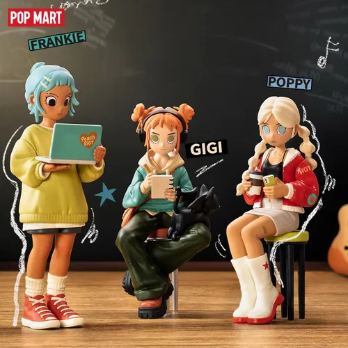 Miniatura 5 de POP MART Peach Riot Rise Up Series Figuras, figuras de caja ciega de Peach Riot, figuras de acción de diseño aleatorio, juguetes coleccionables