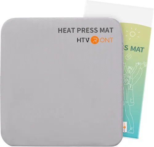 Miniatura 8 de HTVRONT Alfombrilla de prensa térmica compatible con máquina de corte Cricut, almohadilla de prensa de calor de 11.5 x 11.5 pulgadas