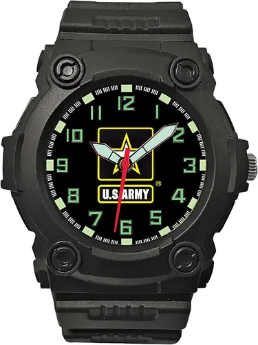 Miniatura 2 de Aqua Force Reloj de cuarzo de 1.850 in de diámetro, negro con esfera negra
