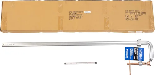 Miniatura 3 de Wilton Abrazadera F resistente Spark-Duty, apertura de 48 pulgadas, garganta de 7 pulgadas, 4880 libras (modelo 4800S-48C)