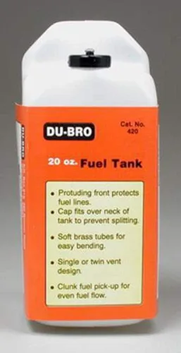 Miniatura 4 de Du-Bro 414 Depósito de combustible de 14 oz