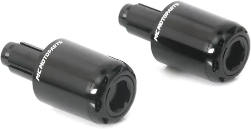 Miniatura 2 de mshine CNC Bar End Pesos para Yamaha Xmax 300 2017 – 2018, Negro