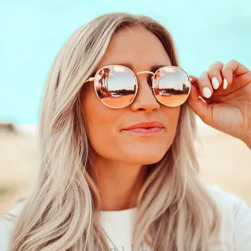 Miniatura 16 de Wearme Pro, modernos lentes de sol con lente redondo reflectante