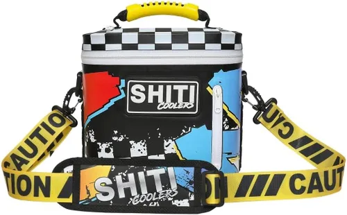 Miniatura 29 de SHITI Hieleras Enfriador para Camping, Viajes, Playa, Lonchera Suave para Alimentos, Bebidas y Hielo, Portátil, Impermeable, Bolsa Aislada de 24 El