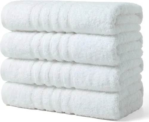 Miniatura 13 de Aibaser Toallas de mano - 16x30 pulgadas - Toallas de mano ligeras y altamente absorbentes para baño, viaje, gimnasio, ducha y spa (Azul)