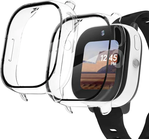 Miniatura 10 de Kuaguozhe Paquete de 2 fundas compatibles con Gizmo Watch 2, protector de pantalla para niños (paquete de 2), funda protectora general