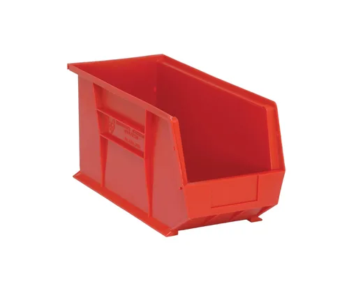 Miniatura 7 de QUANTUM STORAGE SYSTEMS K-QUS230BL-8 - Paquete de 8 contenedores de plástico apilables y colgantes, 10 x 5 x 5 pulgadas, color azul