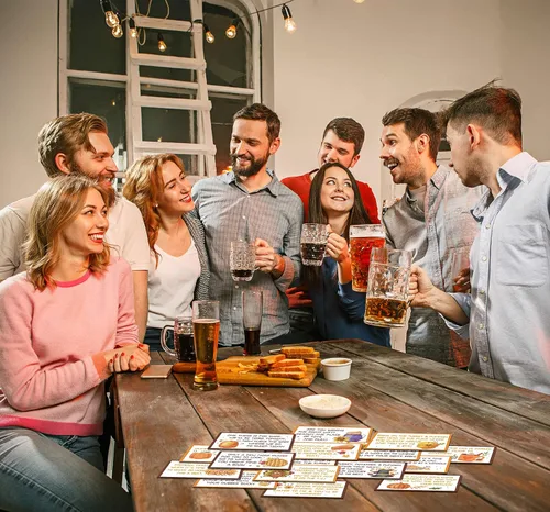 Miniatura 4 de Juegos de pistas de búsqueda del tesoro de Acción de Gracias para niños, tarjetas de pistas de acertijos de calabaza, juego de fiesta de Acción