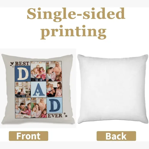Miniatura 34 de Custom 6 Photo Throw Pillow Cover with Text for Mom, Cozy Cushion Ideal as a Thoughtful Gift for Family Mother’s Day Holidays or Special Occasions 6