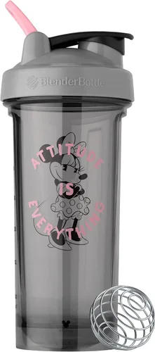 Miniatura 7 de BlenderBottle - Botella agitadora Pro Series Disney Princess, perfecta para batidos de proteínas y preentrenamiento, 28 onzas, "Watch How Far I'll