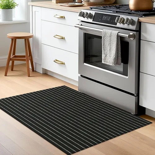 Miniatura 7 de EARTHALL Alfombra pequeña de 2 x 3 pies, lavable para entrada, antideslizante, trenzada, alfombra para puerta interior y exterior, alfombra tejida