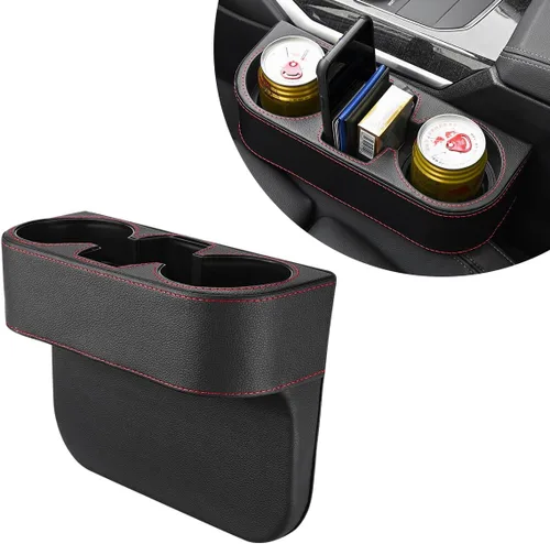 Miniatura 11 de DXNQ Organizador Rellenador de Huecos para Portavasos de Coche, Organizador Multifuncional Rellenador de Huecos de Consola Frontal de Auto