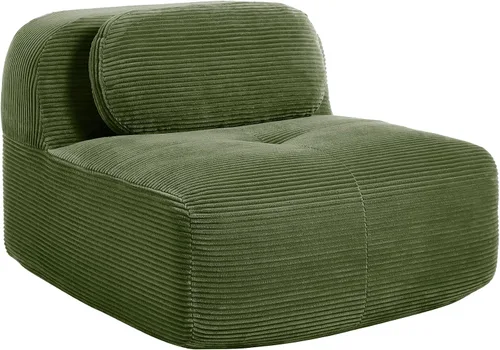 Miniatura 76 de Sofá modular sin hueso de 117 pulgadas, sofá modular en forma de L para sala de estar, sofá comprimido con asiento profundo, sofá nube de pana