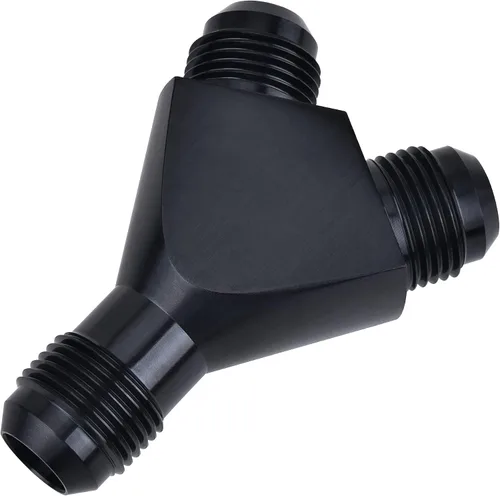 Miniatura 12 de EVIL ENERGY Adaptador de Unión de Llamarada de Bloque Y de 3AN Splitter Unión Negro
