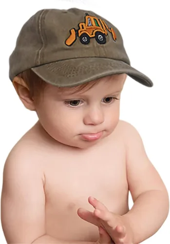 Miniatura 2 de Sombrero de béisbol para niños pequeños, bordado ajustable, sombrero de béisbol para niños, sombrero para niños pequeños, hermano mayor, edad de 2 a