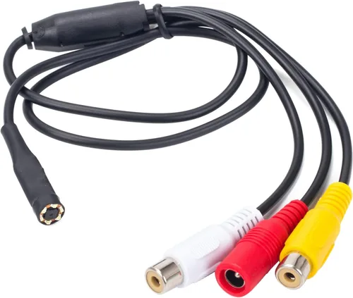 CCTV mini cámara de seguridad HD 0.142 in 90degree 1000tvl 6 unids infrarrojos IR LED visión nocturna pipa serpiente mini cámara de vigilancia CCTV