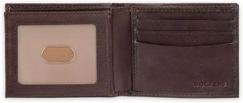 Miniatura 51 de Dockers Mens piel Capacidad extra Slimfold Bifold Wallet