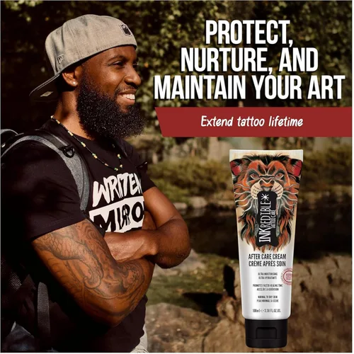 Miniatura 4 de INKredible Glow Salve + lociones curativas para tatuajes de cuidado posterior (paquete de 2)