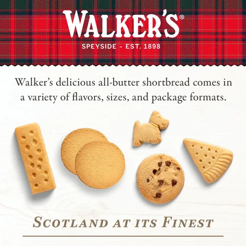 Miniatura 9 de Walker's Shortbread Highlanders, galletas de mantequilla pura de mantequilla, caja de 4.7 onzas (paquete de 2)