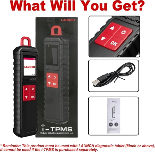 Miniatura 2 de LAUNCH X431 i-TPMS (Actualización de TS Gun) Detector de Presión de Neumáticos TPMS, Activar/Reaprender, Herramienta de Diagnóstico TPMS Compatible