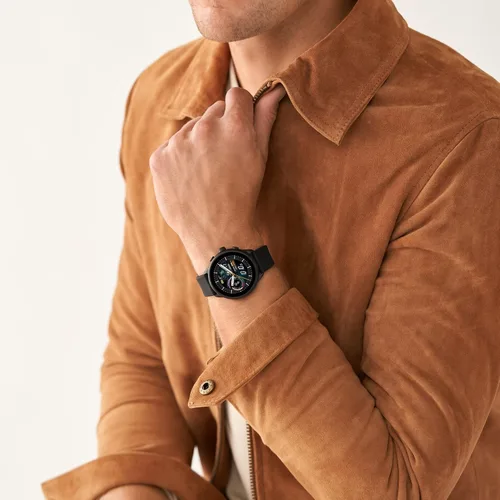 Miniatura 6 de Fossil Gen 6 - Reloj inteligente con pantalla táctil Wellness Edition de 1.732in con Alexa integrado, frecuencia cardíaca, oxígeno en sangre