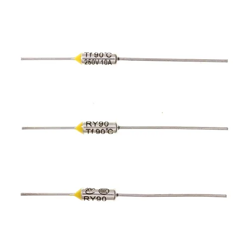 Miniatura 13 de Fusible térmico de temperatura metálica RY65 149.0 °F 149 ℉ 10A 250V 10 piezas