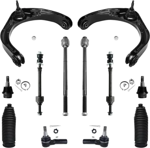 Miniatura 84 de Detroit Axle - Kit de extremo delantero para Ford 1998-2001 Explorer Mercury Mountaineer, 4 barras estabilizadoras delanteras y traseras, 2 brazos