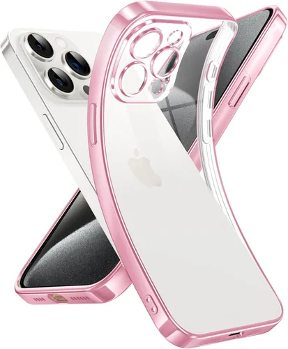 Miniatura 121 de Supdeal Funda transparente para iPhone 13 Pro, no amarillea, protección de cámara, probada en caídas de grado militar, transparente, a prueba