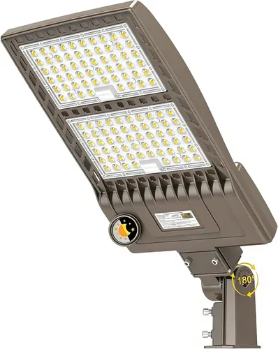 Miniatura 15 de Luces LED de estacionamiento de 480 V 150 W 21000 LM LED Shoebox Pole Lights Fixture 400W HID/HPS Reemplazo 5000K IP65 AC 277-480V UL Listado