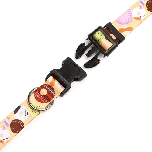 Miniatura 5 de Mercano Collar ajustable para perro - Diseños especiales con patrones, collar de nailon suave, cómodo y duradero para mascotas, para perros