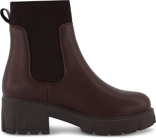 Miniatura 4 de CUSHIONAIRE Botas Chelsea sin cordones Sparks para mujer + espuma viscoelástica, anchos disponibles