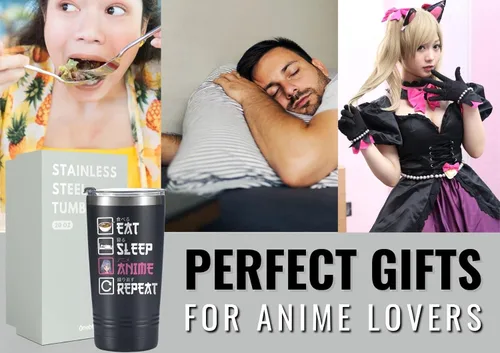 Miniatura 7 de Onebttl Regalos de anime para hombres, mujeres, niños - Tazas de acero inoxidable con aislamiento al vacío de doble pared de 20oz/590ml - Regalos
