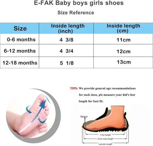 Miniatura 6 de E-FAK Zapatos planos Mary Jane para bebés zapatos planos antideslizantes de goma suave suela de goma suave zapatos de vestir de princesa