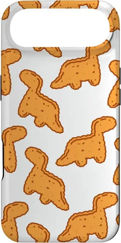 Miniatura 27 de Cute Dino T-Rex Chicken Nugget Funny Tyrannosaurus Case para iPhone 17