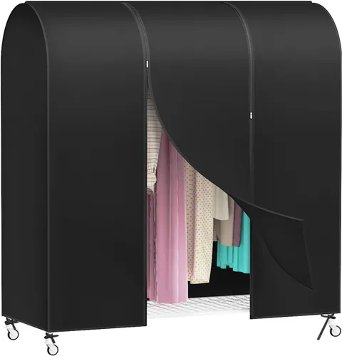 Miniatura 10 de Zilink Funda para Perchero de Ropa de 43 Pulgadas a Prueba de Polvo Transpirable Funda para Perchero de Ropa Bolsas para Ropa Grandes Protector