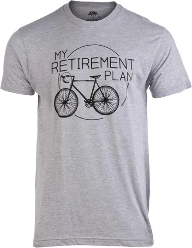 Miniatura 2 de My Retirement Plan (bicicleta) Divertida camiseta para ciclista jubilado