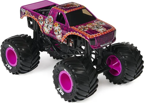Miniatura 2 de Monster Jam - Camión monstruo oficial de Calavera, vehículo de colección fundido a presión, escala 1:24, juguetes para niños de 3 años en adelante