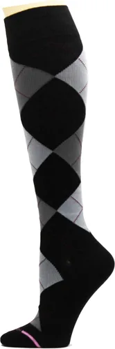 Miniatura 4 de Dr. Motion Calcetines de compresión para mujer, paquete de 3 unidades, gatos, puntos, perros