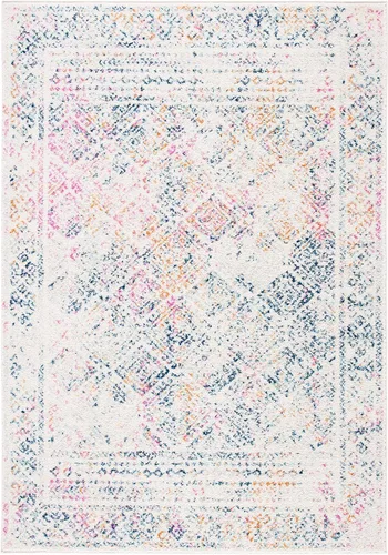 Miniatura 171 de Safavieh - Alfombra decorativa de la colección Tulum, modelo TUL264F, estilo marroquí, bohemio y desgastado, no suelta pelusa, para sala, vestíbulo