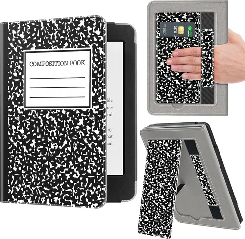 Miniatura 19 de VORI Funda con soporte para Kindle Paperwhite de 7"/6.8" (12ª/11ª generación-2024/2021) y Kindle colorsoft Signature Edition, funda protectora