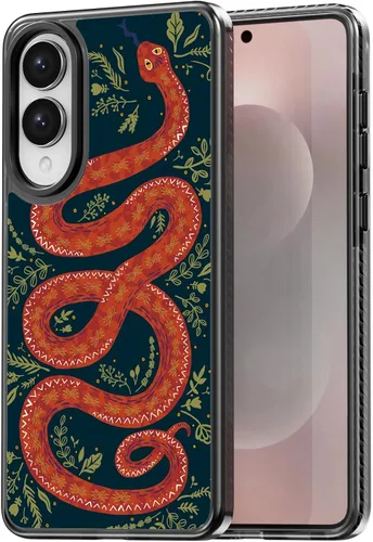 Miniatura 29 de Rosarnnah Funda compatible con Samsung Galaxy S24 Ultra, bonita estética, a la moda, divertida funda con estampado de gatito y gato, duradera a
